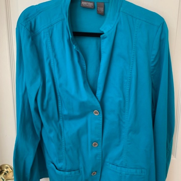 Beautiful Teal Additions Jacket by Chico's - Picture 3 of 12